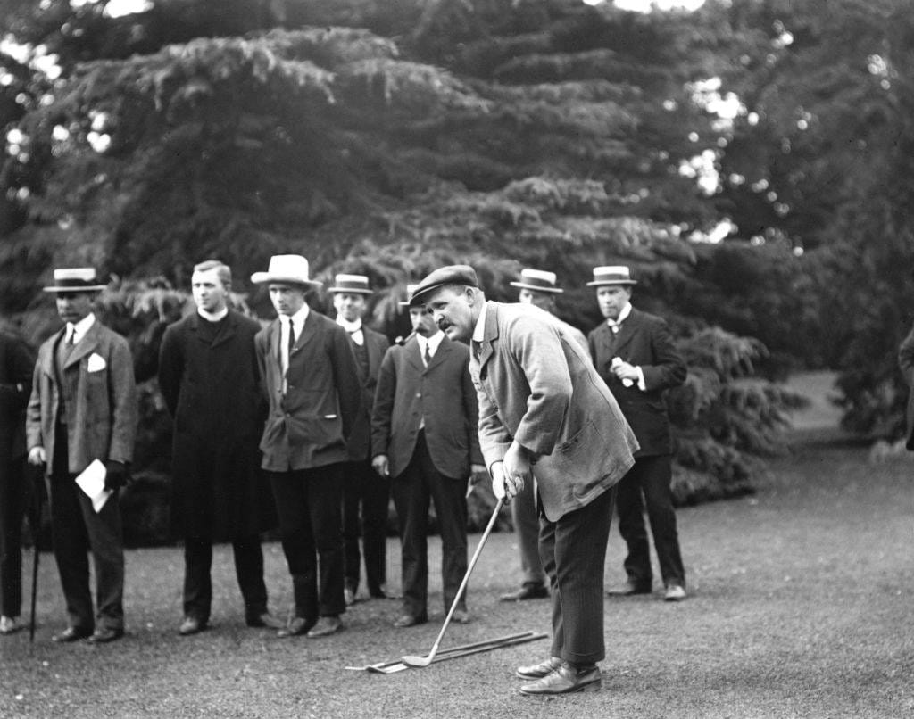 J.H Taylor lifted the Claret Jug on five ocassions